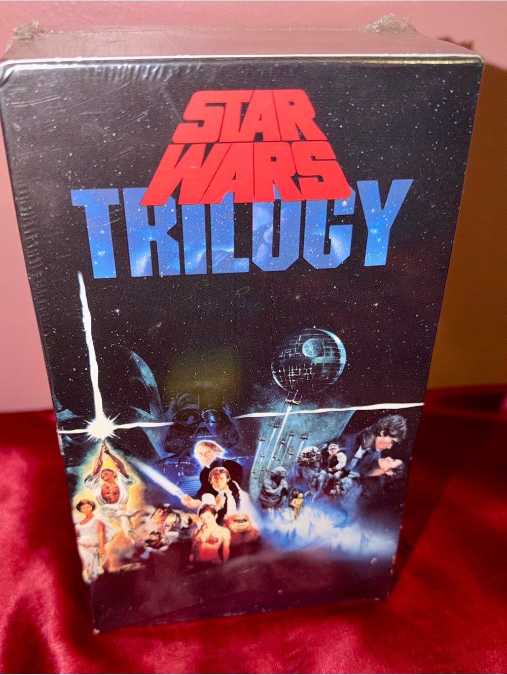 Vintage 1992 Star Wars Trilogy VHS Box Set - FACTORY SEALED CBS/FOX